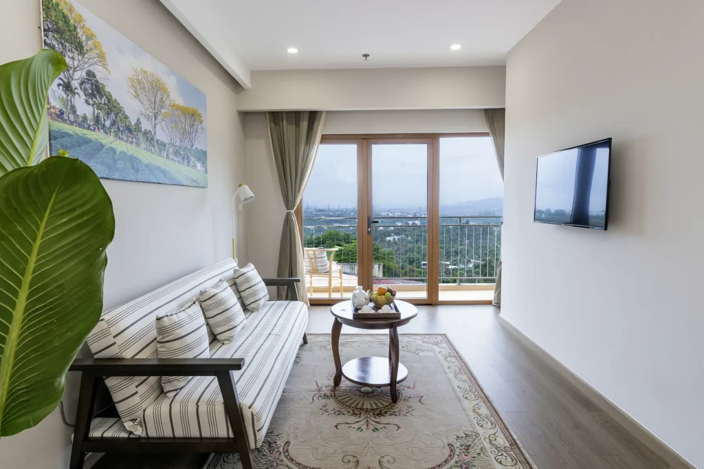 Phòng khách King Suite – Memories Bảo Lộc